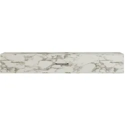 TV Lowboard Acworth Weiß Marmor Optik 9604