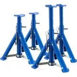 BITUXX 4 x Unterstellbock 2T klappbar verstellbar Auto PKW Wagenheber Abstellböcke 2000kg