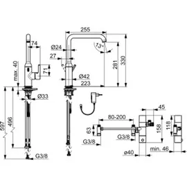 Hansa Vantis Style Einhebelmischer Chrom