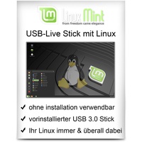 Linux Mint mit 64 Bit auf 32 GB USB 3.0 Stick - USB Live Stick - bootfähig