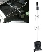 Elektrischer Multifunktions-drehgrill - Sus 304 Edelstahl-grillmotor-set, 15 Kg Kapazität, Einstellbar, Für Fleisch (schwein, Huhn, Lamm), Us-stecker, 100-240 V.