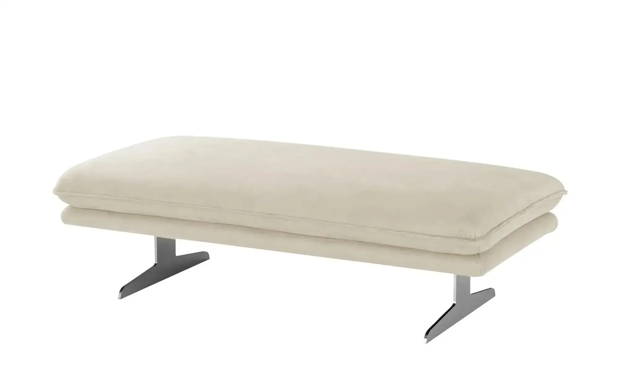 W.SCHILLIG Polsterhocker  Broadway ¦ beige ¦ Maße (cm): B: 145 H: 43 T: 71.0