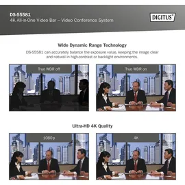 Digitus 4K All-In-One Video Bar Mini - Videokonferenz-System