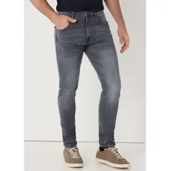 Six Valves für Herren. 500141408 Jeans Super Skinny grau (33), Lässig, Baumwolle, Denim