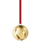 Georg Jensen - Weihnachtskugel 2024, vergoldet