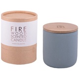 houseproud Forest Fragrance Duftkerze mit Keramikbecher (Fire wood)