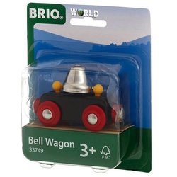 BRIO® Spielzeugeisenbahn-Lokomotive »Brio World Eisenbahn Waggon Glockenwagen 33749«