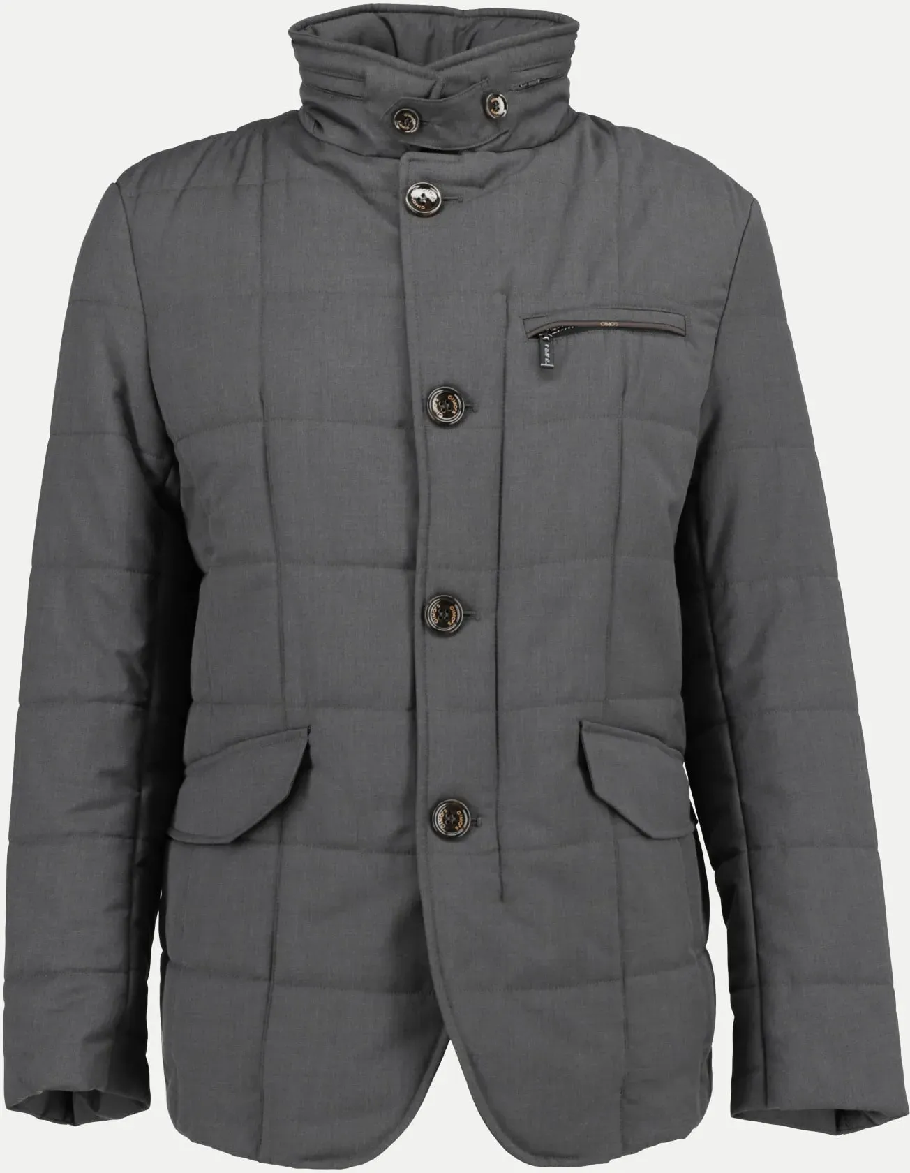 Techno-Flanell Blouson Grau 56