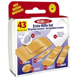 Erste Hilfe Kasten 43teilig