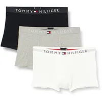 Tommy Hilfiger Um0um03181 Boxershorts 3 Einheiten Grey / White / Desert Sky L