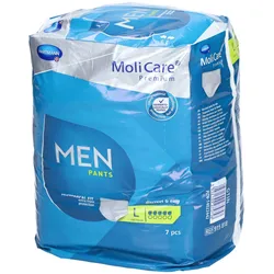 MoliCare Premium MEN Pants 5 Tropfen Gr. L, die Pants wurden speziell für Männer entwickelt und sind einfach in der Handhabung