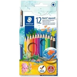 STAEDTLER 144 10NC12 Farbstift NC aquarell 12 Stück 100% PEFC