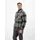 Lerros Karierte Outdoor-Hemdjacke in Woll-Optik platinum grau M