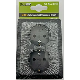 ChiliTec Schuko-Steckdose 2-fach Unterputz 1 St.