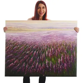 MCW ÖLGEMÄLDE BLUMENFELD HANDGEMALT Mehrfarbig