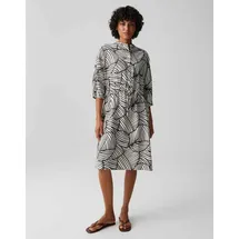 Opus Minikleid Braun/Weiß 34
