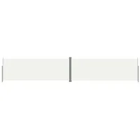 vidaXL Ausziehbar Seitenmarkise 220 x 1200 cm creme