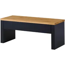 MASSIVMOEBEL24.DE Sitzbank Wildeiche Natur lackiert/geölt 110 x 42 x 45 cm