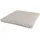 Bodhi Meditationsmatte ZABUTON aus Maharaja Collection | Gemusterte Yoga Matte mit abnehmbarem Bezug aus Bio-Baumwolle | Meditationskissen Unterlage | Maße 80 x 80 x 6 cm (Taupe, Silber/Raja)