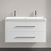 Villeroy & Boch Waschtischunterschrank 2 Auszüge 98 x 51,4 x 48 cm Weiß