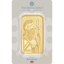 50 Gramm Goldbarren The Royal Mint - Britannia