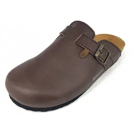 Dr. Brinkmann Herren Pantoletten Clogs Braun 41