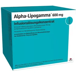 Alpha Lipogamma 600 mg 20X24 ml