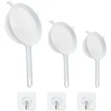 3-Teiliges Filtersieb, 3-Teiliger Haken, Sojamilchfilter, Teefilter, Sesamsieb, Feinmaschiges Sieb, Saftfilter, Küchenzubehör