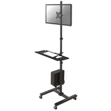 NEWSTAR Mobiler Arbeitsplatz 10-32 Zoll 25,4 cm (10 Zoll) Schwarz