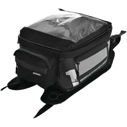 Oxford Tankrucksack schwarz, Befestigung mittels Spanngurten, Tankrucksack "F1 M18" 18 l Volumen