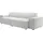 Home Affaire Big-Sofa HOME AFFAIRE "Glimminge auch in Breitcord, Feincord + Easy care-Bezug", silber, B:254cm H:71cm T:101cm, 95% Polyester, 5% Nylon, Sofas, Big-Sofa, besondere Kedernähte Zierkissen