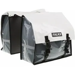 Falkx gepäcktasche Bisonyl doppelt weiß/grau 40L 40 LITER