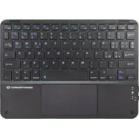 Conceptronic Wireless Tastatur Layout italien. 10\" Schwarz
