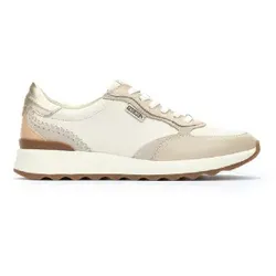 Pikolinos für Damen. W1M-6625C1 Arrecife Beige Leder Schnürschuhe (38), Wohnung, Schnürsenkel, Lässig
