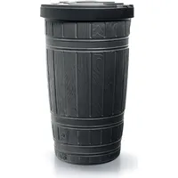 Prosperplast Azuro Regentonne 265 l schwarz