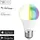Hama E27 8,5W Intelligente Glühbirne, - White