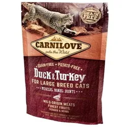 CARNILOVE Katze Ente & Pute für große Rassen 400g