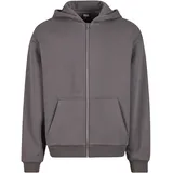 URBAN CLASSICS Fluffy Zip Hoody Kapuzenjacke magnet, L