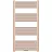 Belrad Handtuchheizkörper 1200 x 600 mm 414 W weiß Mittelventil