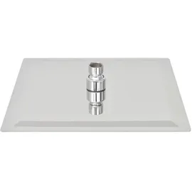 vidaXL Regenduschköpfe 2 Stk. Edelstahl 25 x 25 cm