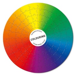 Siebensachen Lernspielzeug Puzzle Colouring Farbkreispuzzle mit Grundplatte (96-teilig)
