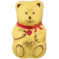 Lindt Schokoladen Teddybär aus Alpenmilchschokolade Hohlfigur 40g