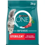Purina ONE Sterilcat - Rund en Tarwe - 2 x 3 kg