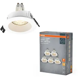 Osram LED-Spot 5er Set 2,6W GU10 warmweiß 85 mm