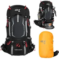 NILS CAMP Nc1993 Northlake Schwarzer Touristenrucksack 30L+10 Nils Camp