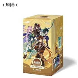 MiHoYo Genshin Impact Sammelkartenspiel Series 2 Blind Box Display