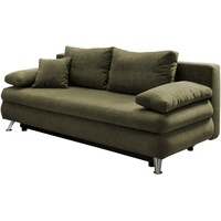 Livetastic Schlafsofa, Grün, & 208x83x98 cm,