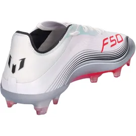 adidas F50 Messi Pro FG Herren Ftwr White/Lucid Red/Silver Met 43 1/3