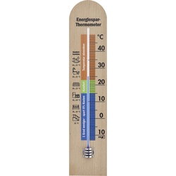 TFA 12.1055.05 Energiespar-Thermometer, Thermometer + Hygrometer, Mehrfarbig
