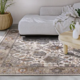 Villeroy & Boch Egon Teppichläufer 120 x 170 cm Beige/Weiß